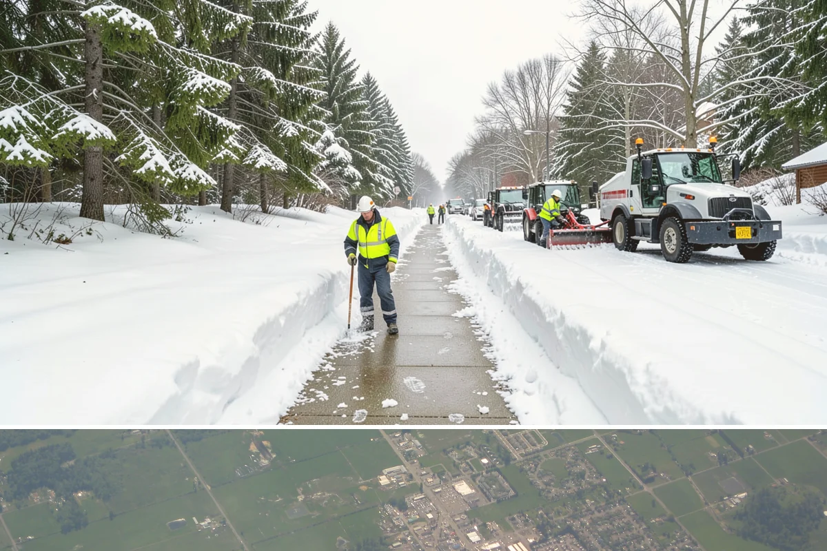 Property Management Snow Plowing in Enumclaw, King County, WA - Consolidate your portfolio under one contract before winter so every site is covered from the first storm.