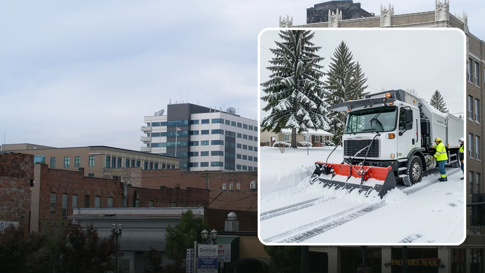 Property Management Snow Plowing in Everett, Snohomish County, WA - We plow entire property management portfolios under one contract so every site you oversee is cleared and documented consistently.