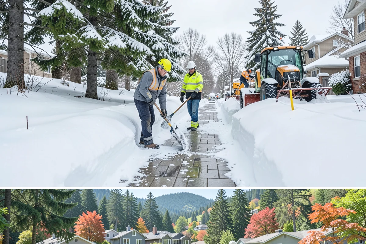 Property Management Snow Plowing in Fircrest, Pierce County, WA - Consolidate your portfolio under one contract before winter so every site is covered from the first storm.