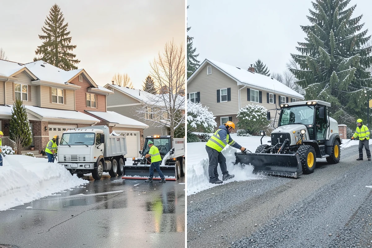 Property Management Snow Plowing in Gold Bar, Snohomish County, WA - Inventory every property and set per-site priorities and standards