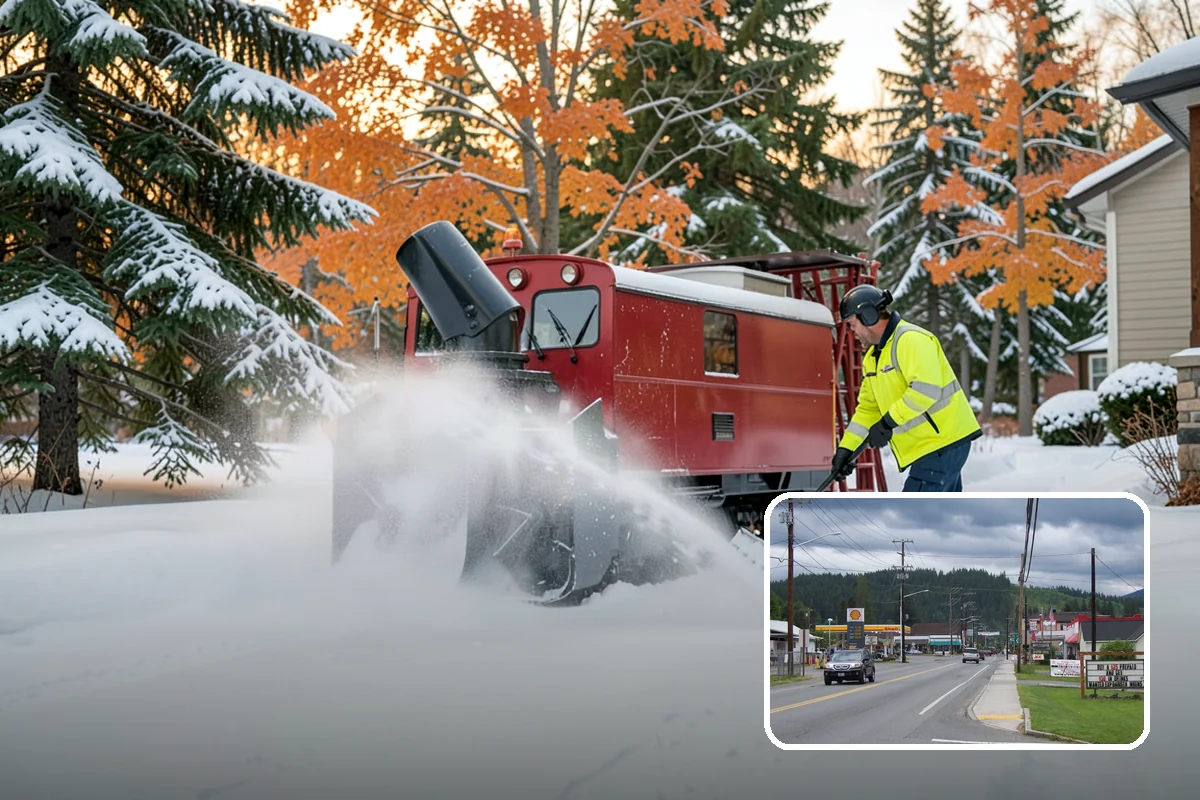Property Management Snow Plowing in Granite Falls, Snohomish County, WA - Entire portfolio served under one contract and contact