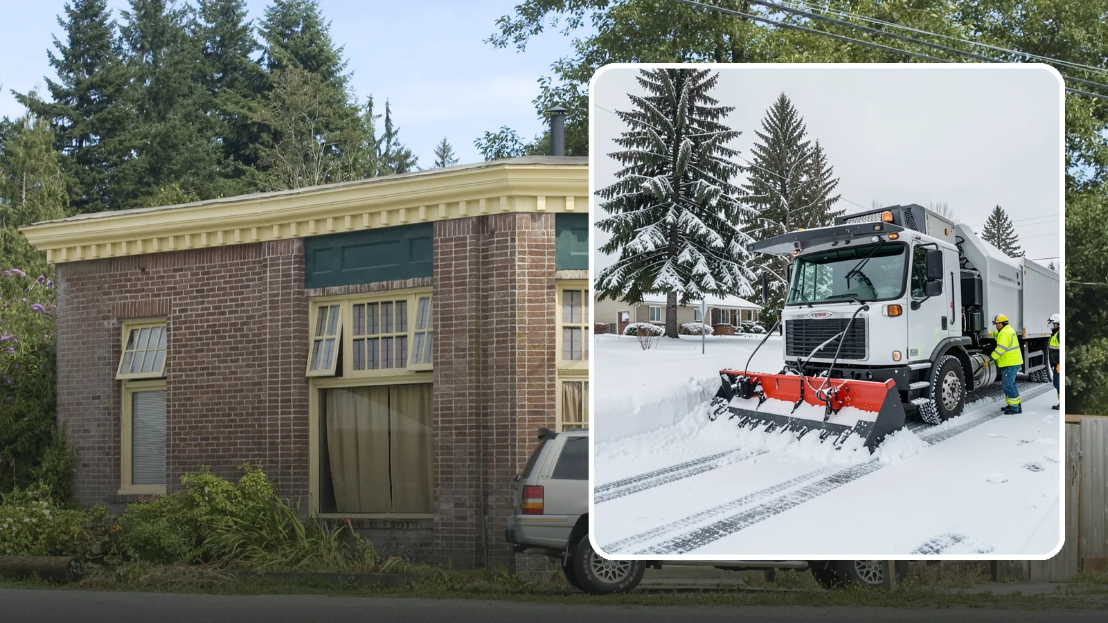 Property Management Snow Plowing in Hamilton, Skagit County, WA - We plow entire property management portfolios under one contract so every site you oversee is cleared and documented consistently.