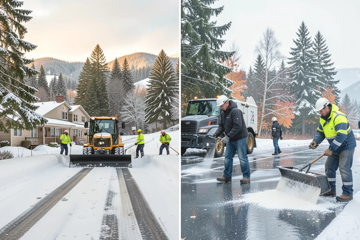 Property Management Snow Plowing in Issaquah, King County, WA - Inventory every property and set per-site priorities and standards