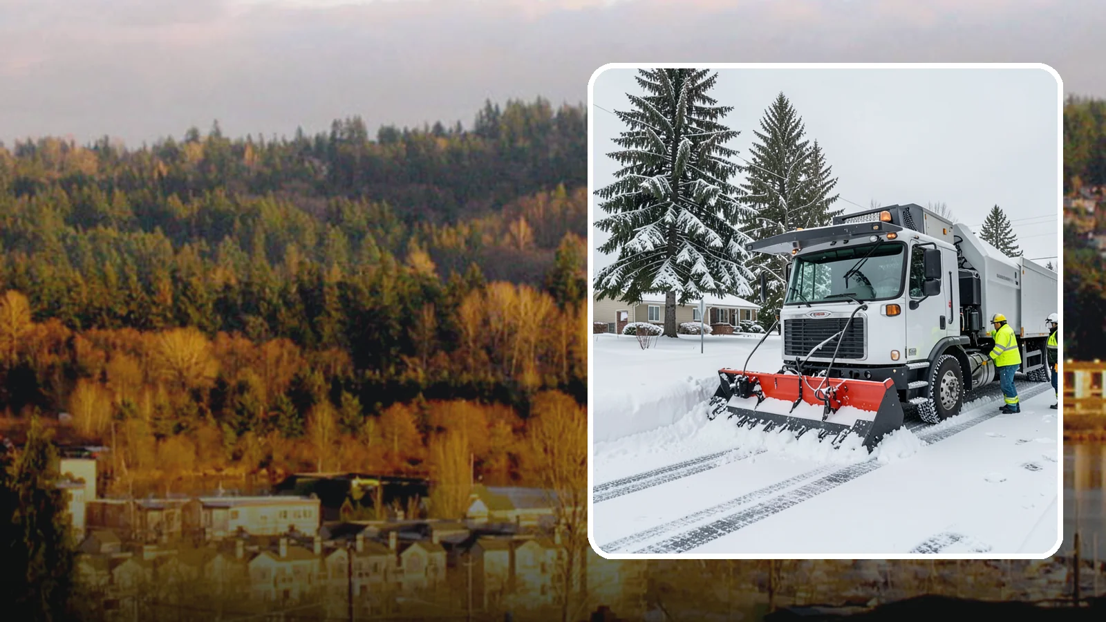 Property Management Snow Plowing in Kenmore, King County, WA - We plow entire property management portfolios under one contract so every site you oversee is cleared and documented consistently.