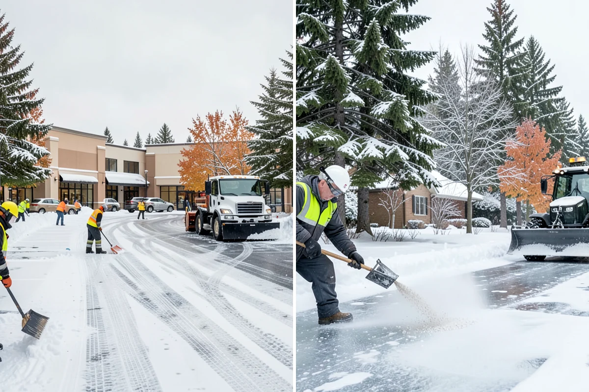 Property Management Snow Plowing in Kenmore, King County, WA - Inventory every property and set per-site priorities and standards