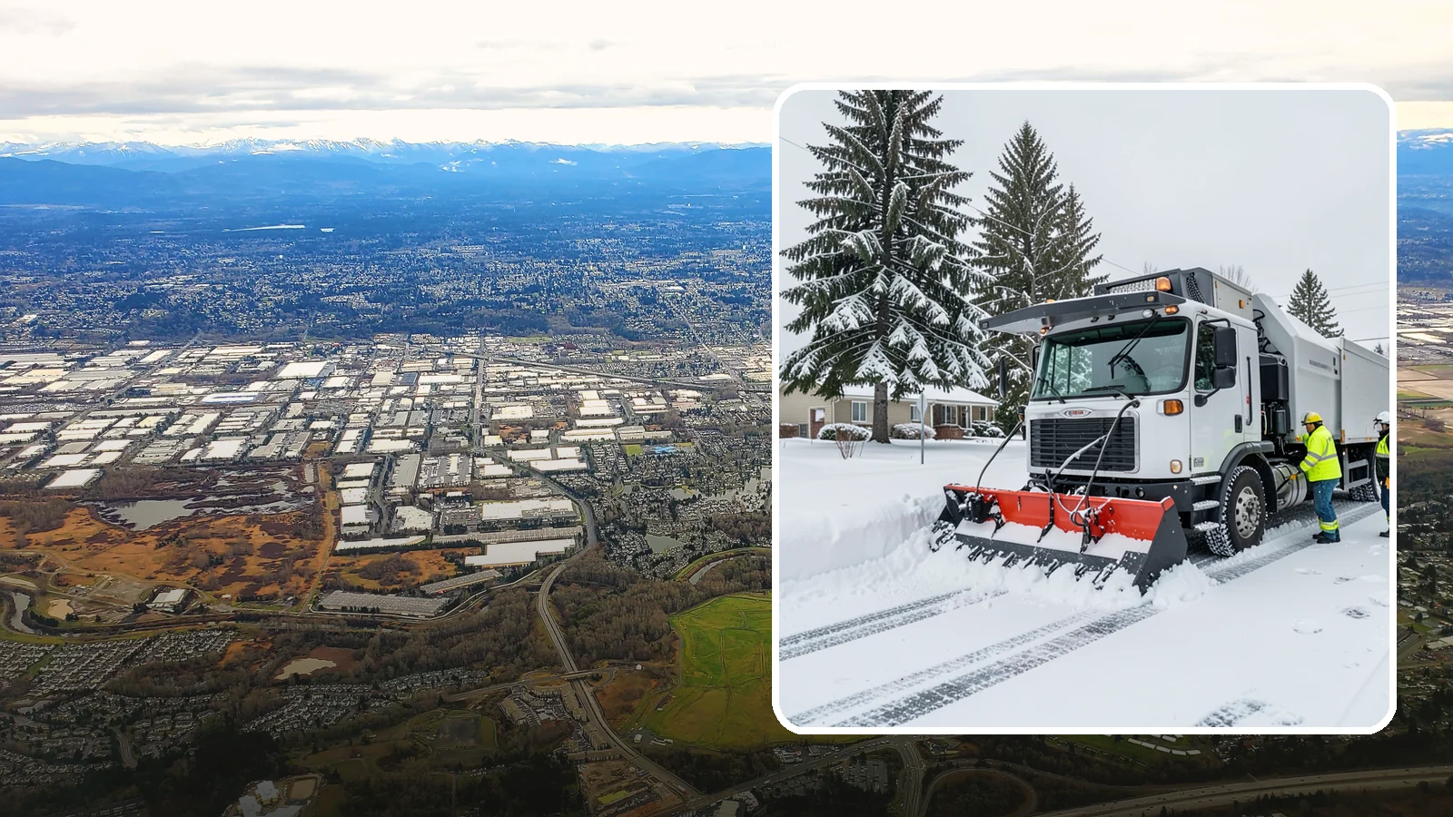 Property Management Snow Plowing in Kent, King County, WA - We plow entire property management portfolios under one contract so every site you oversee is cleared and documented consistently.