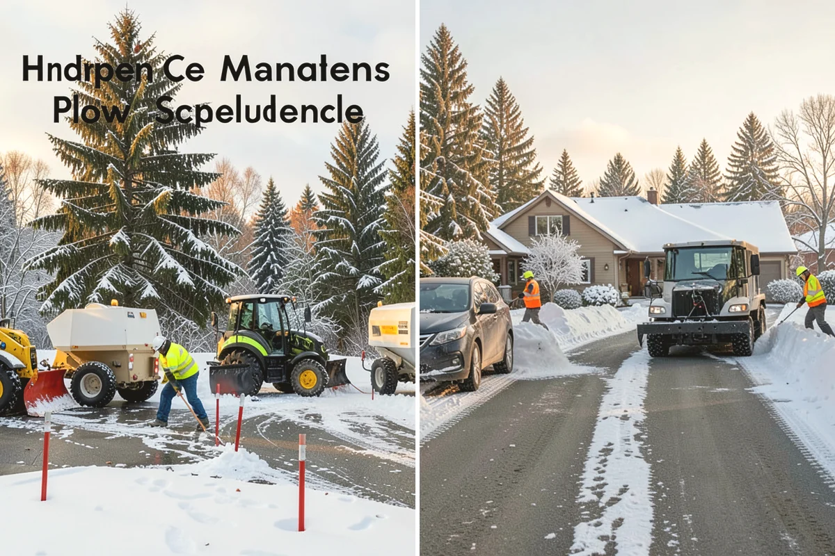 Property Management Snow Plowing in Lake Stevens, Snohomish County, WA - Inventory every property and set per-site priorities and standards