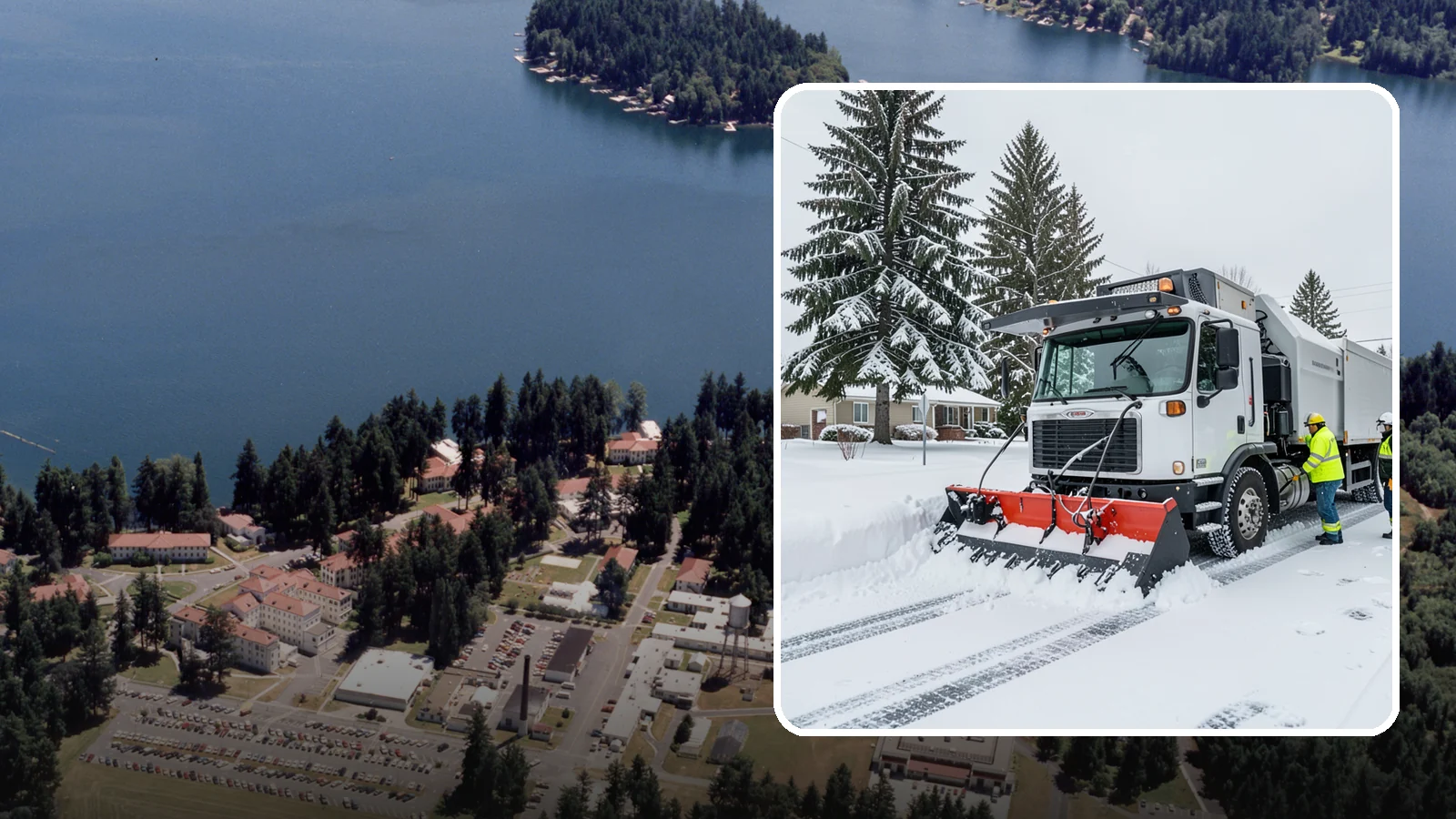 Property Management Snow Plowing in Lakewood, Pierce County, WA - We plow entire property management portfolios under one contract so every site you oversee is cleared and documented consistently.