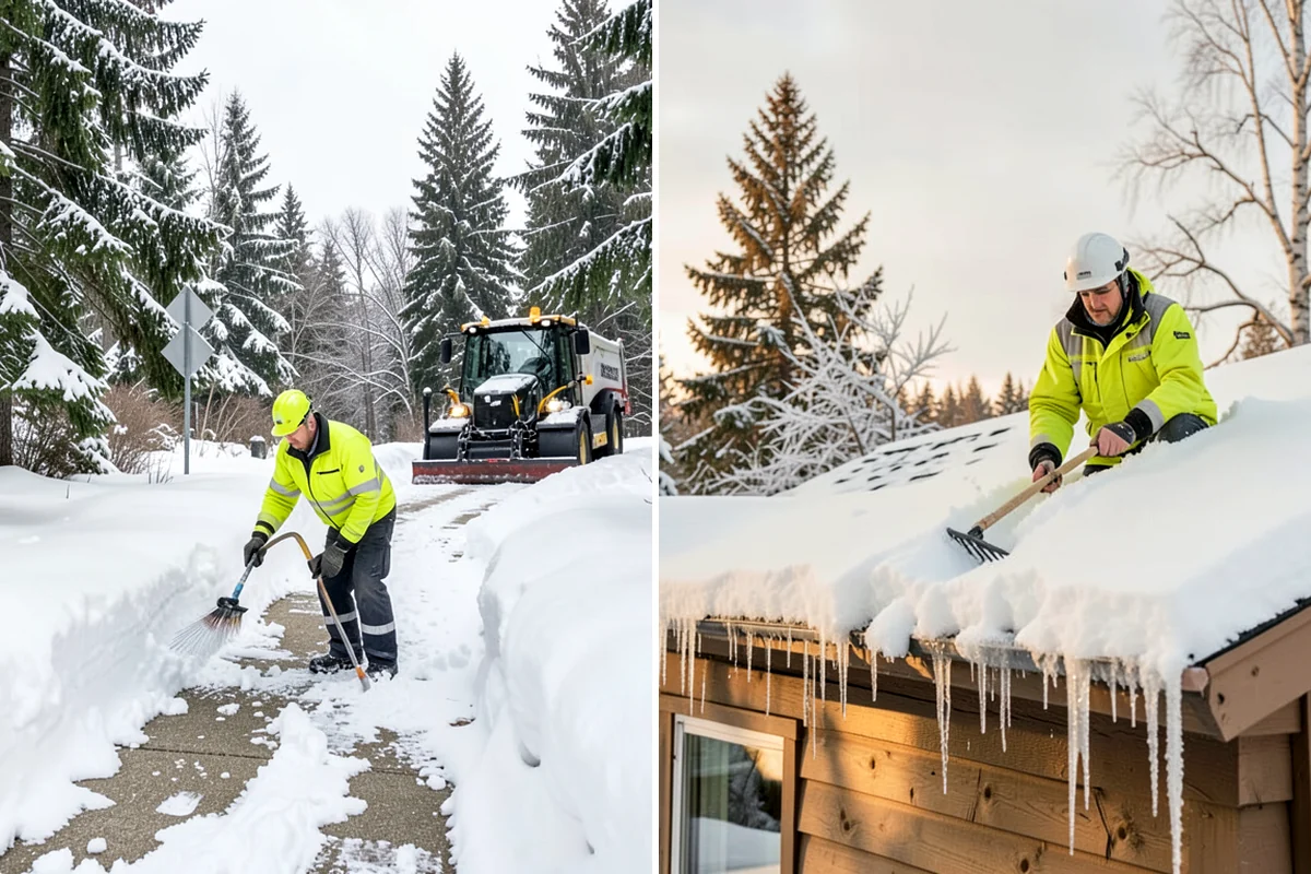 Property Management Snow Plowing in Lakewood, Pierce County, WA - Inventory every property and set per-site priorities and standards