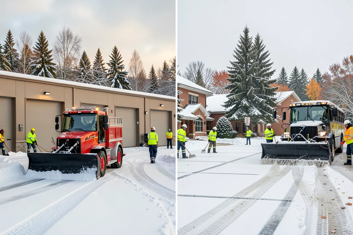 Property Management Snow Plowing in Lyman, Skagit County, WA - Inventory every property and set per-site priorities and standards