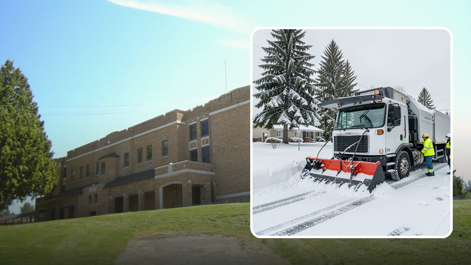 Property Management Snow Plowing in Maple Valley, King County, WA - We plow entire property management portfolios under one contract so every site you oversee is cleared and documented consistently.