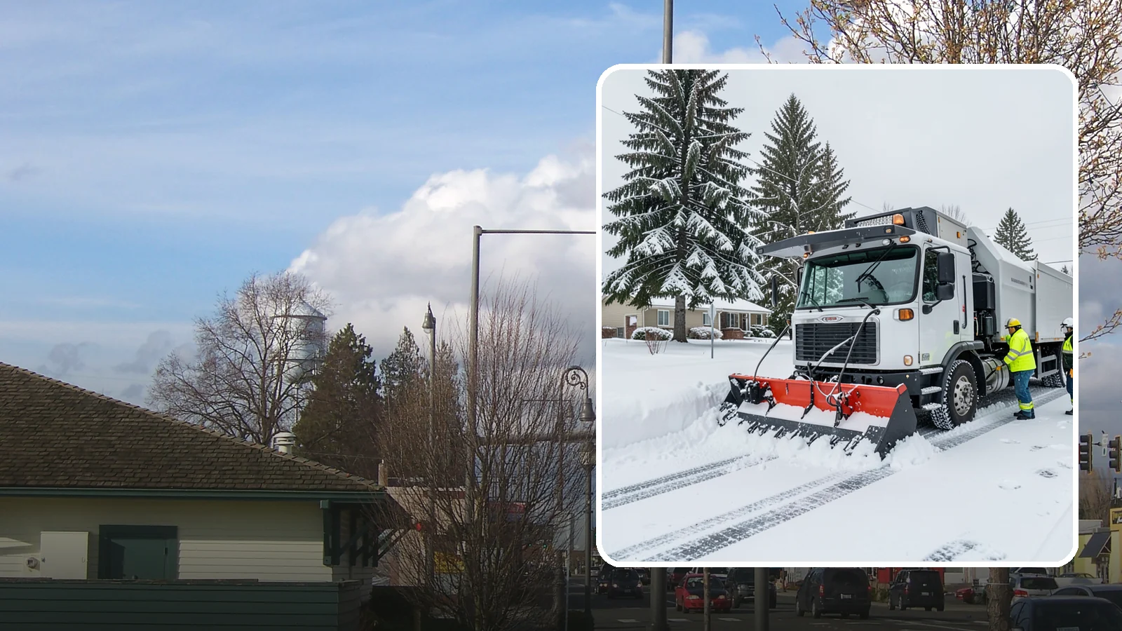 Property Management Snow Plowing in Marysville, Snohomish County, WA - We plow entire property management portfolios under one contract so every site you oversee is cleared and documented consistently.