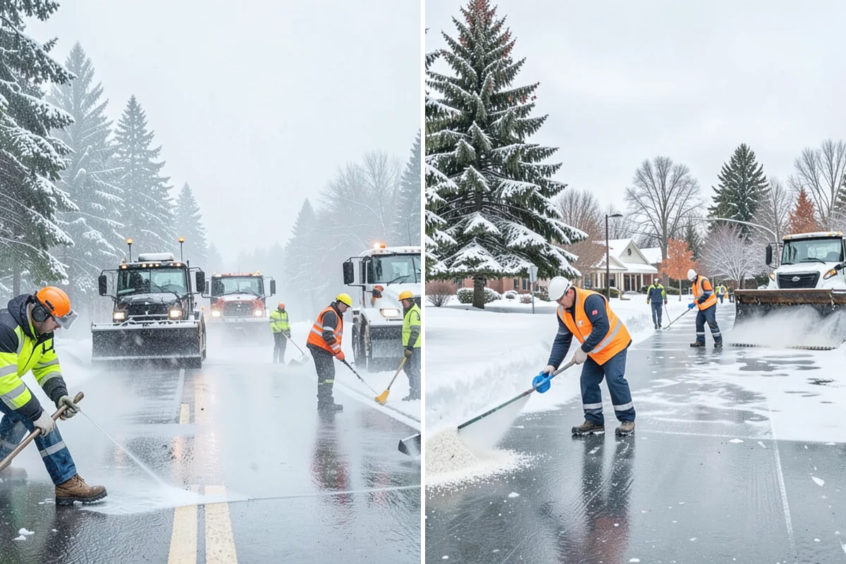 Property Management Snow Plowing in Medina, King County, WA - Inventory every property and set per-site priorities and standards
