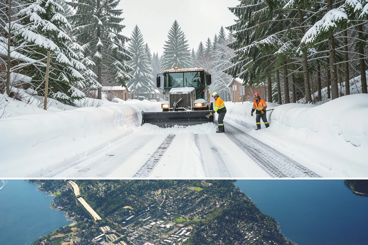 Property Management Snow Plowing in Mercer Island, King County, WA - Consolidate your portfolio under one contract before winter so every site is covered from the first storm.