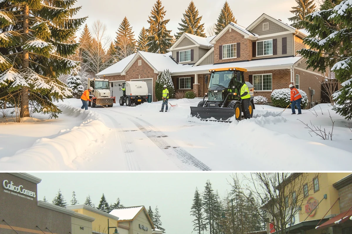 Property Management Snow Plowing in Mill Creek, Snohomish County, WA - Consolidate your portfolio under one contract before winter so every site is covered from the first storm.