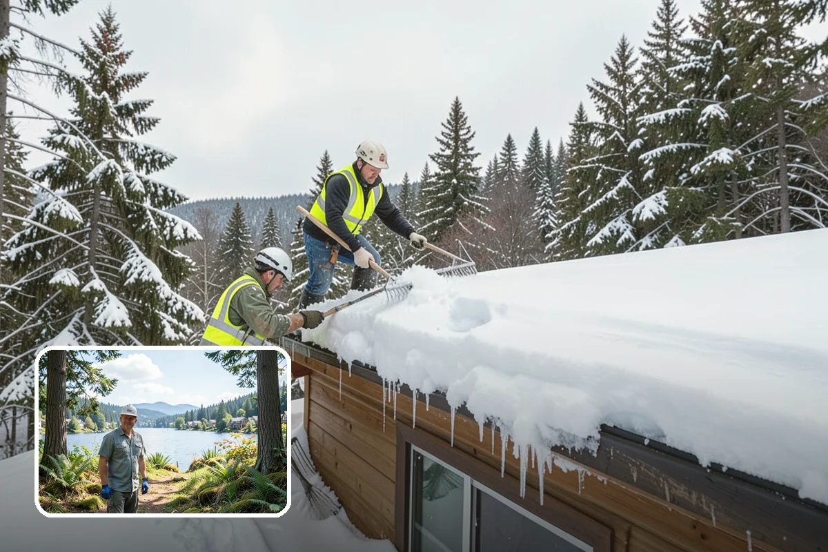 Property Management Snow Plowing in Milton, King County, WA - Entire portfolio served under one contract and contact