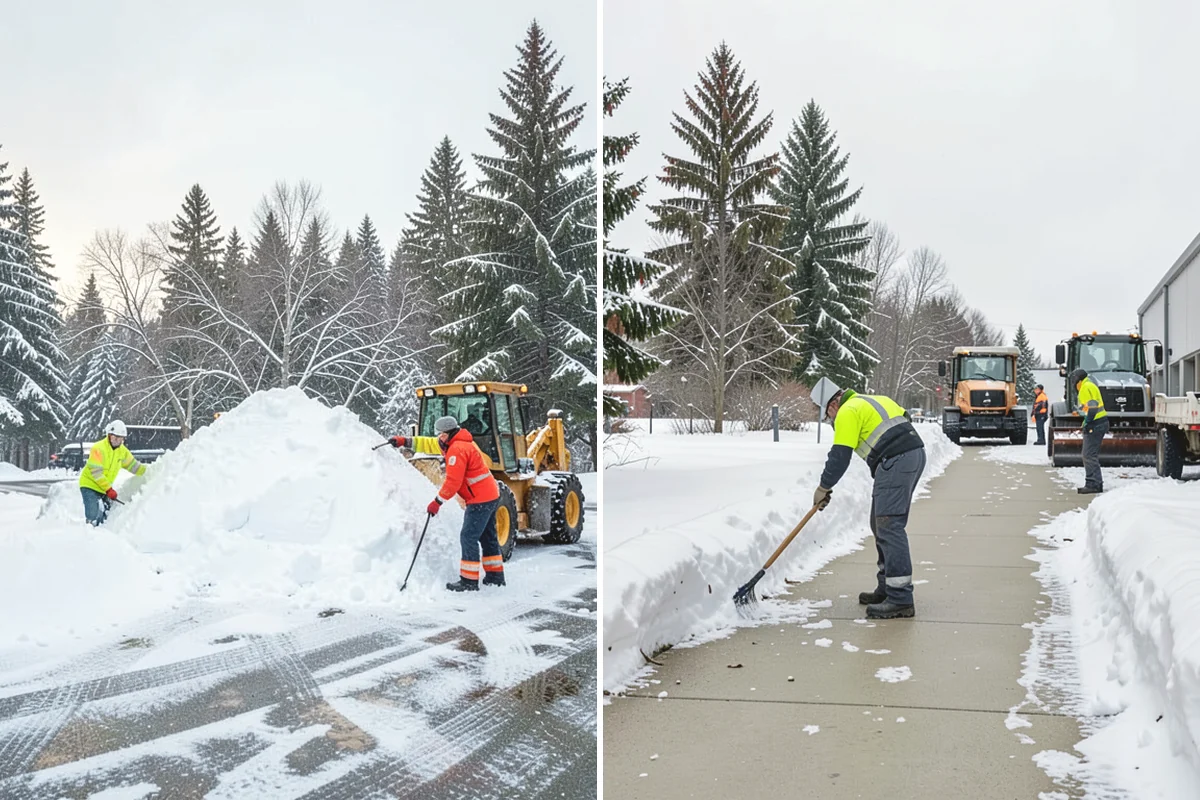 Property Management Snow Plowing in Mountlake Terrace, Snohomish County, WA - Inventory every property and set per-site priorities and standards