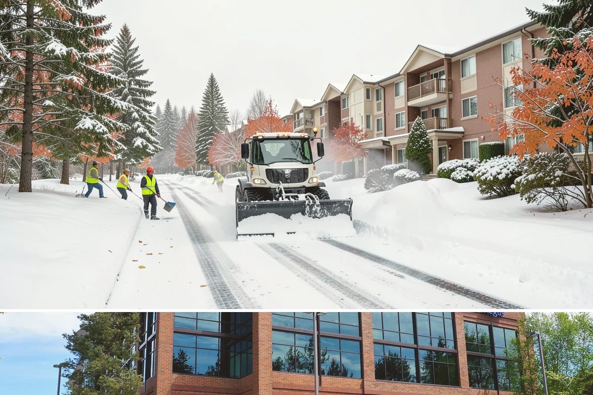 Property Management Snow Plowing in Mountlake Terrace, Snohomish County, WA - Consolidate your portfolio under one contract before winter so every site is covered from the first storm.
