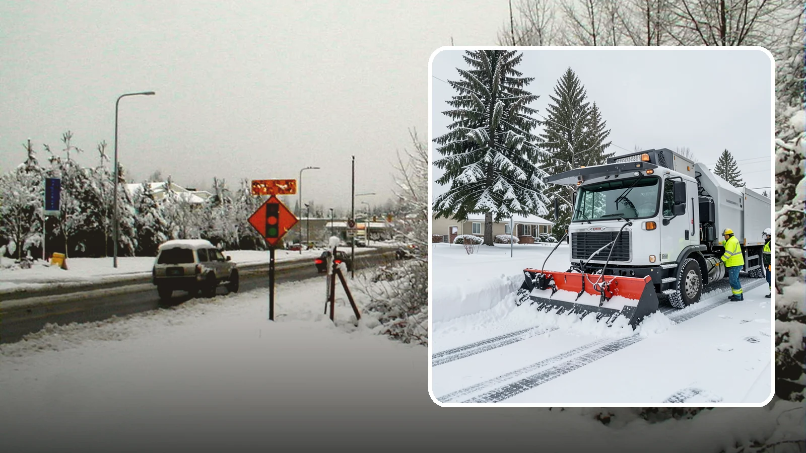 Property Management Snow Plowing in Newcastle, King County, WA - We plow entire property management portfolios under one contract so every site you oversee is cleared and documented consistently.