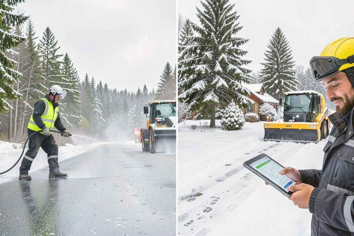 Property Management Snow Plowing in Newcastle, King County, WA - Inventory every property and set per-site priorities and standards