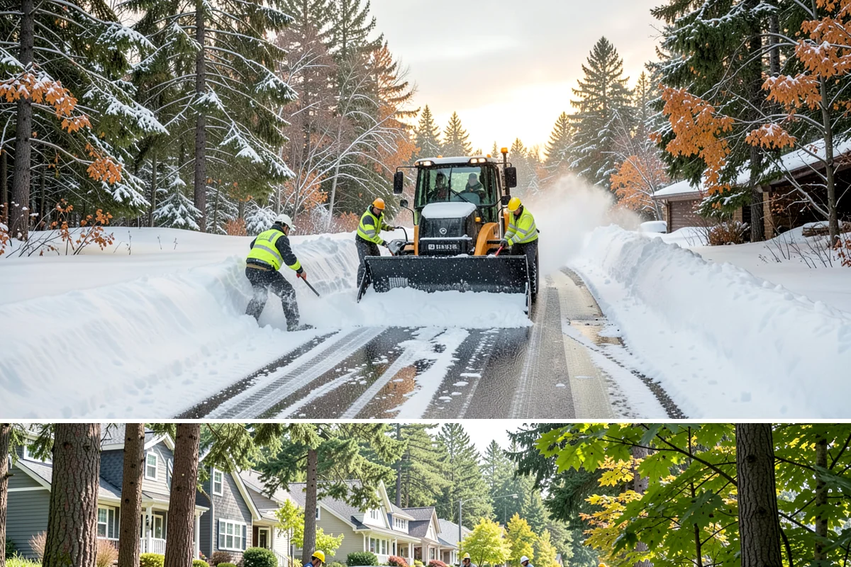 Property Management Snow Plowing in Normandy Park, King County, WA - Consolidate your portfolio under one contract before winter so every site is covered from the first storm.