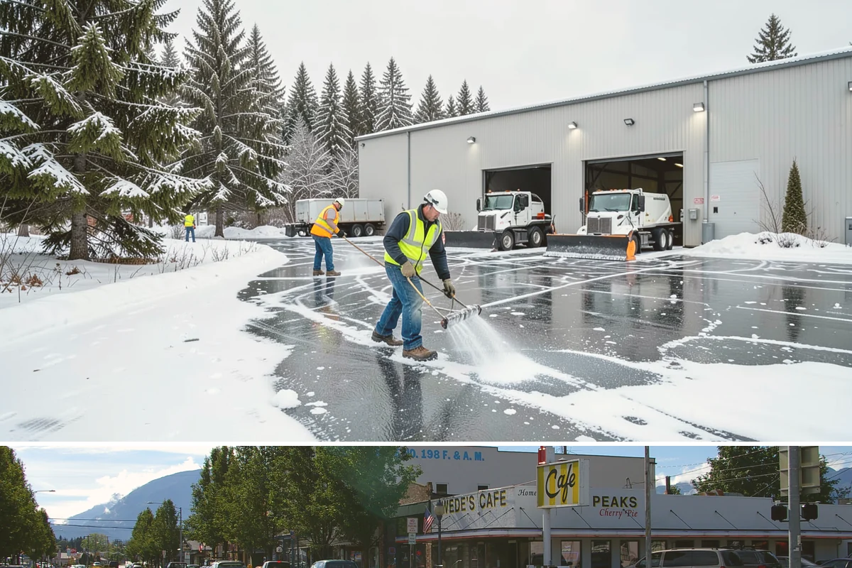 Property Management Snow Plowing in North Bend, King County, WA - Consolidate your portfolio under one contract before winter so every site is covered from the first storm.