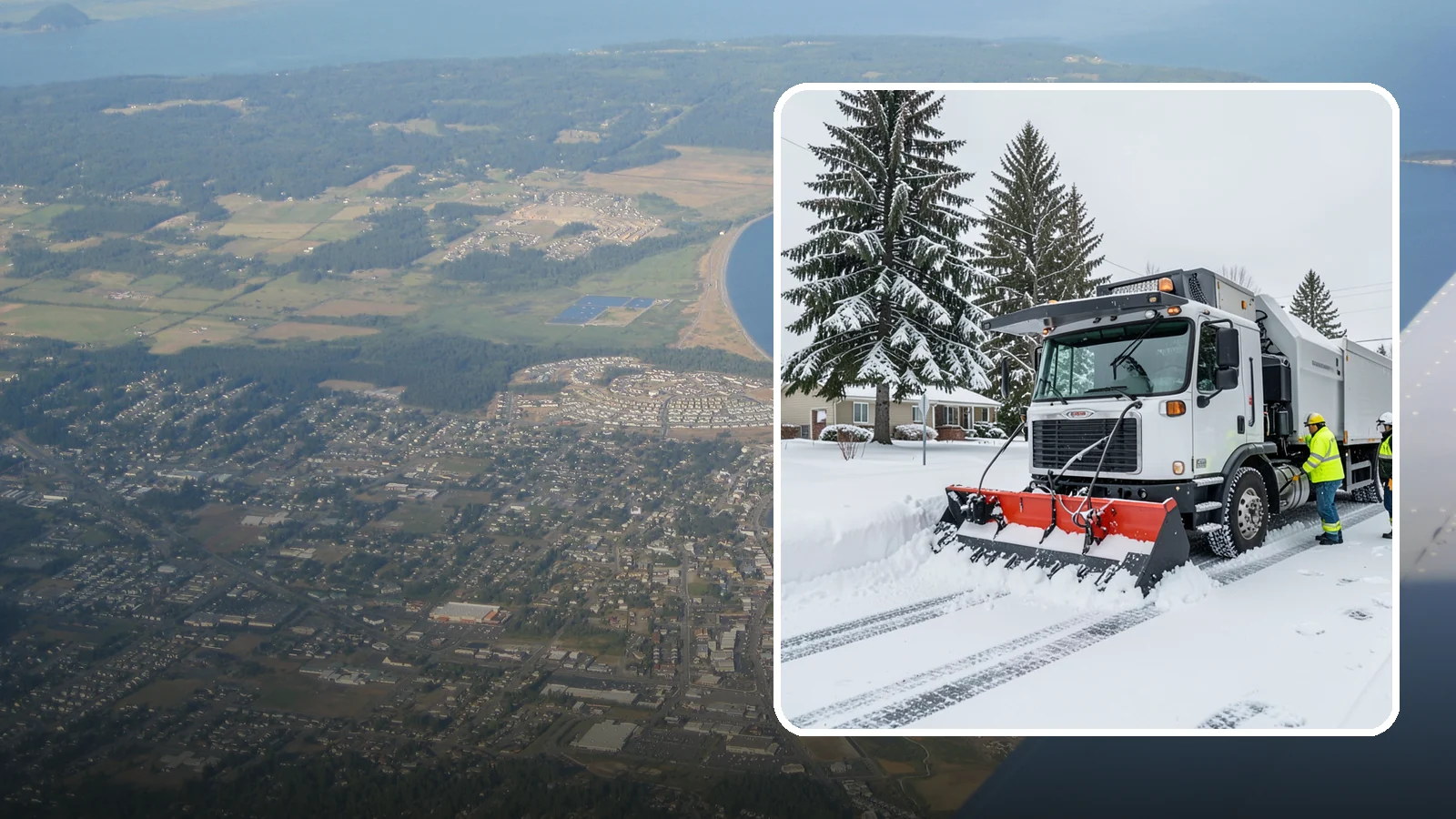 Property Management Snow Plowing in Oak Harbor, Island County, WA - We plow entire property management portfolios under one contract so every site you oversee is cleared and documented consistently.