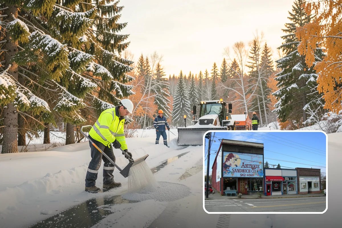 Property Management Snow Plowing in Ruston, Pierce County, WA - Entire portfolio served under one contract and contact