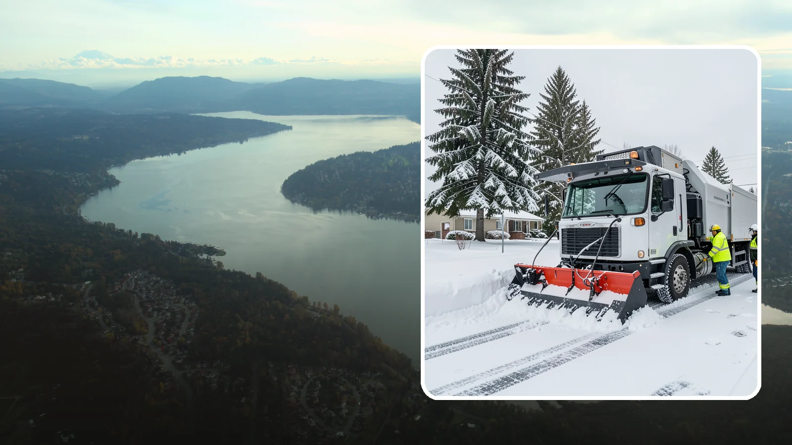 Property Management Snow Plowing in Sammamish, King County, WA - We plow entire property management portfolios under one contract so every site you oversee is cleared and documented consistently.