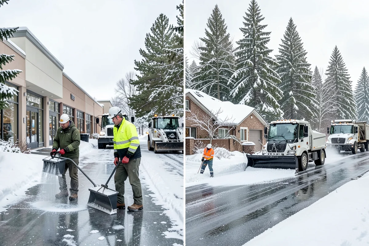 Property Management Snow Plowing in Seattle, King County, WA - Inventory every property and set per-site priorities and standards