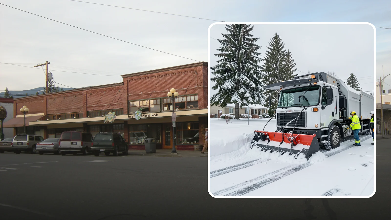 Property Management Snow Plowing in Sedro-Woolley, Skagit County, WA - We plow entire property management portfolios under one contract so every site you oversee is cleared and documented consistently.
