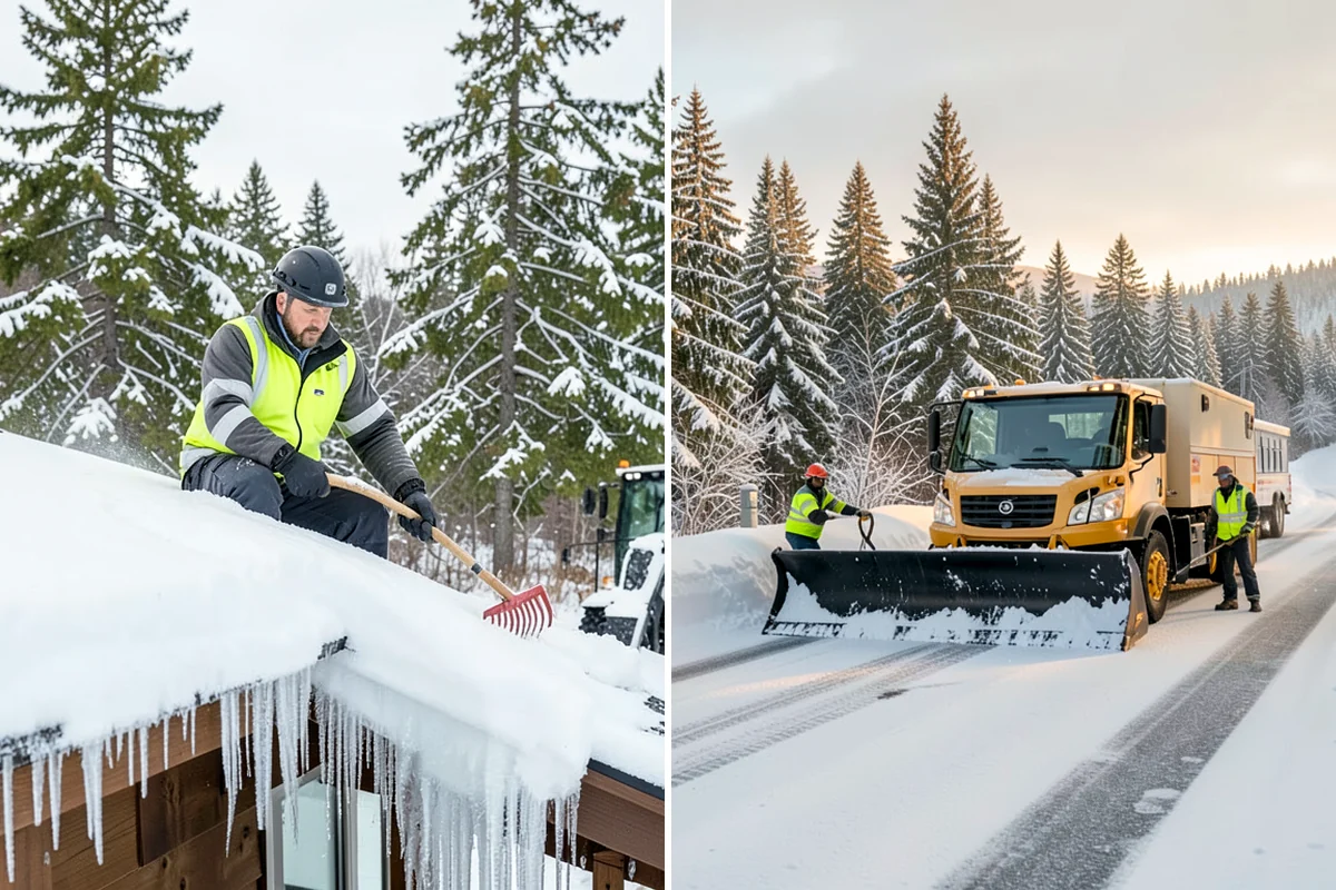 Property Management Snow Plowing in Snoqualmie, King County, WA - Inventory every property and set per-site priorities and standards