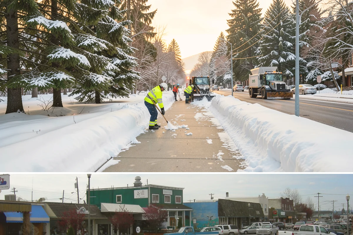 Property Management Snow Plowing in Stanwood, Snohomish County, WA - Consolidate your portfolio under one contract before winter so every site is covered from the first storm.