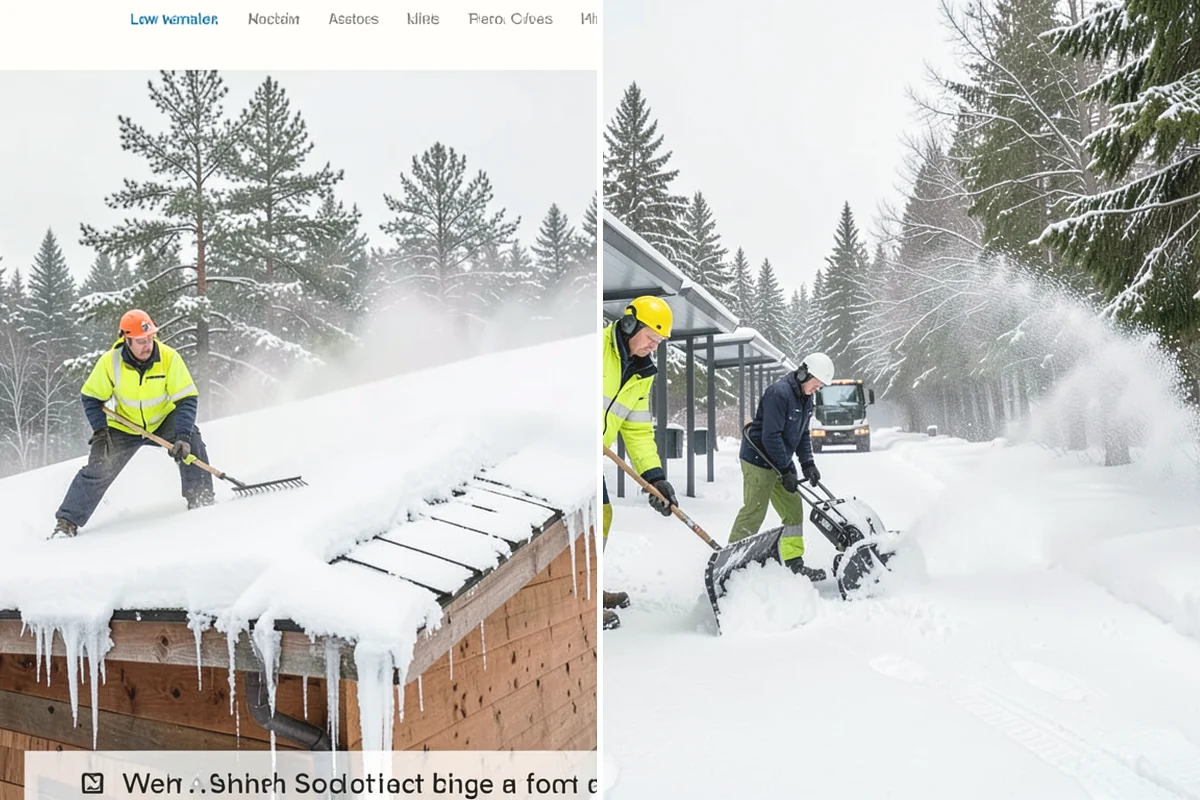 Property Management Snow Plowing in Steilacoom, Pierce County, WA - Inventory every property and set per-site priorities and standards