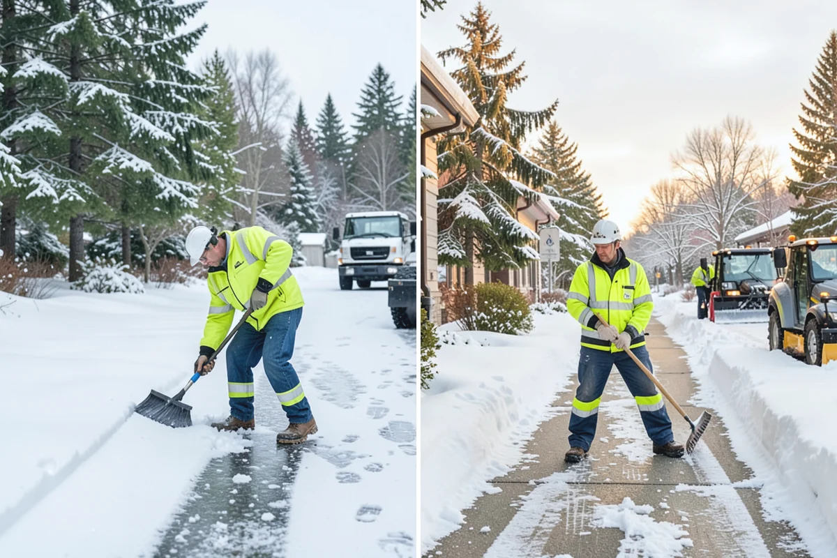 Property Management Snow Plowing in Sumner, Pierce County, WA - Inventory every property and set per-site priorities and standards