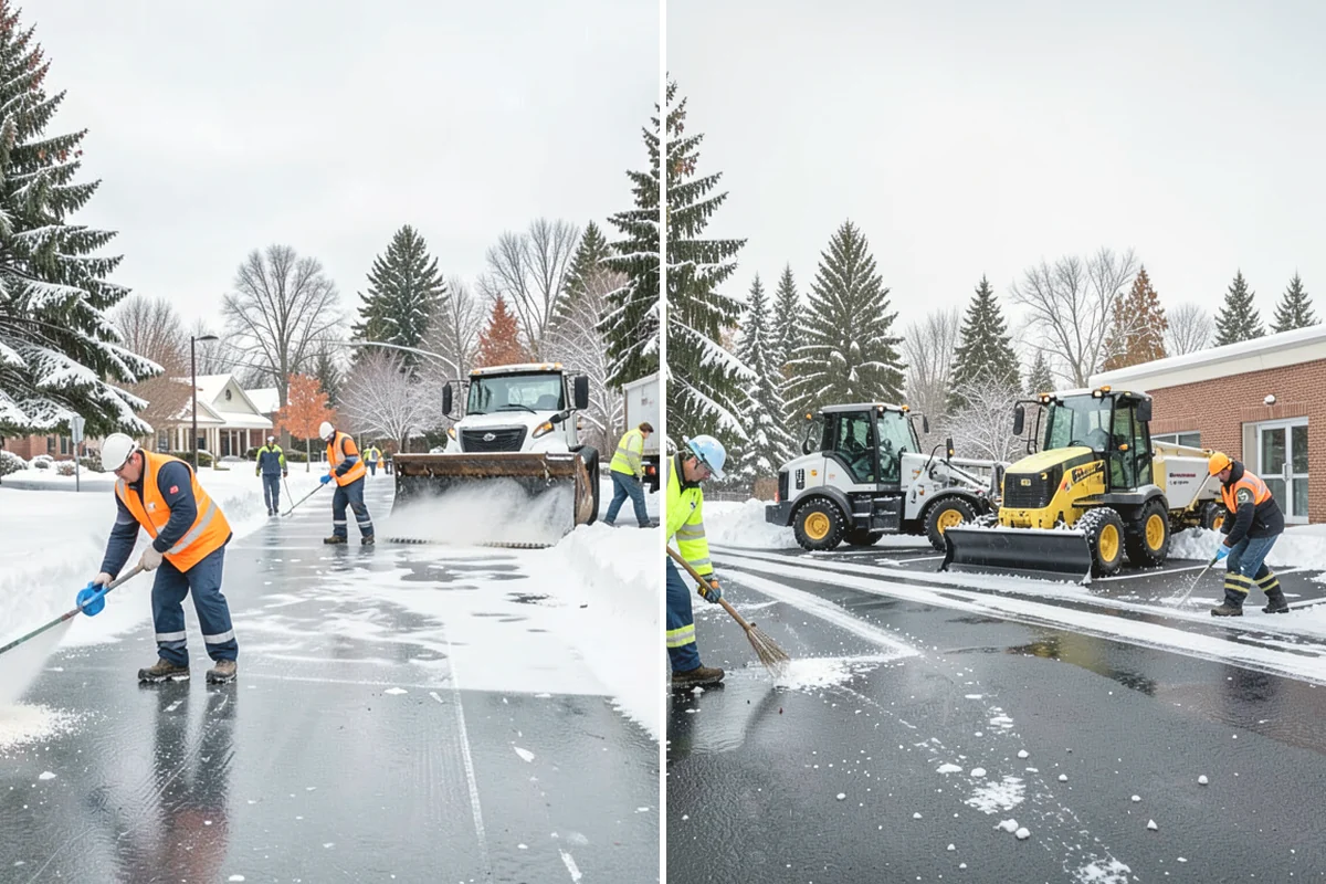 Property Management Snow Plowing in Tukwila, King County, WA - Inventory every property and set per-site priorities and standards
