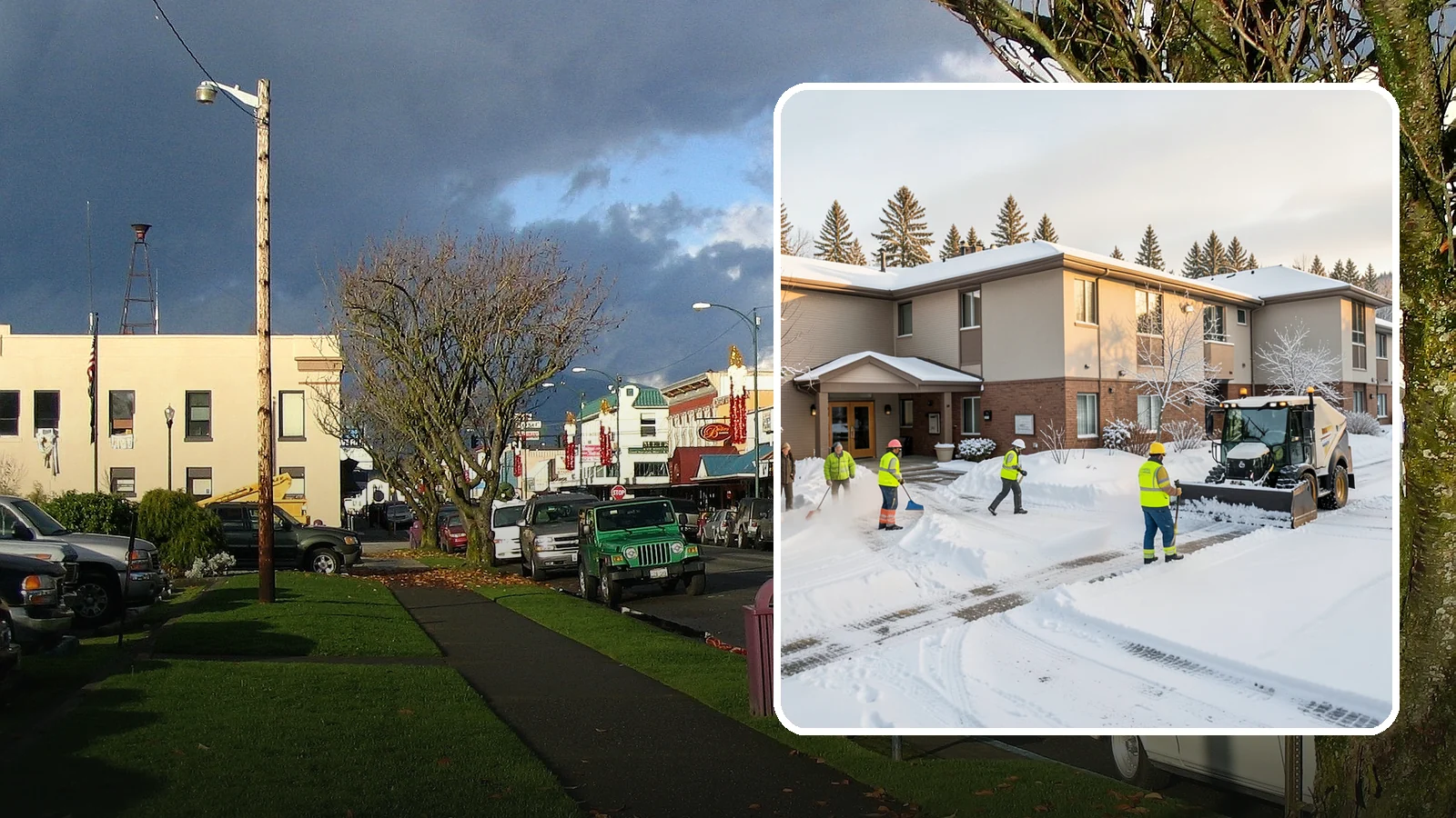 Property Management Snow Removal in Arlington, Snohomish County, WA - We give Western Washington property managers one reliable snow partner for every building in their portfolio, with consistent...