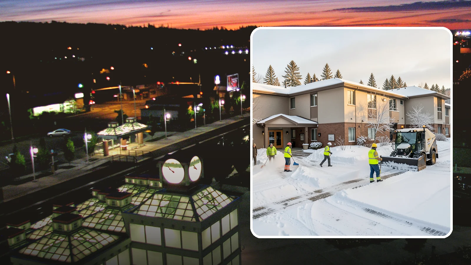 Property Management Snow Removal in Auburn, King County, WA - We give Western Washington property managers one reliable snow partner for every building in their portfolio, with consistent...