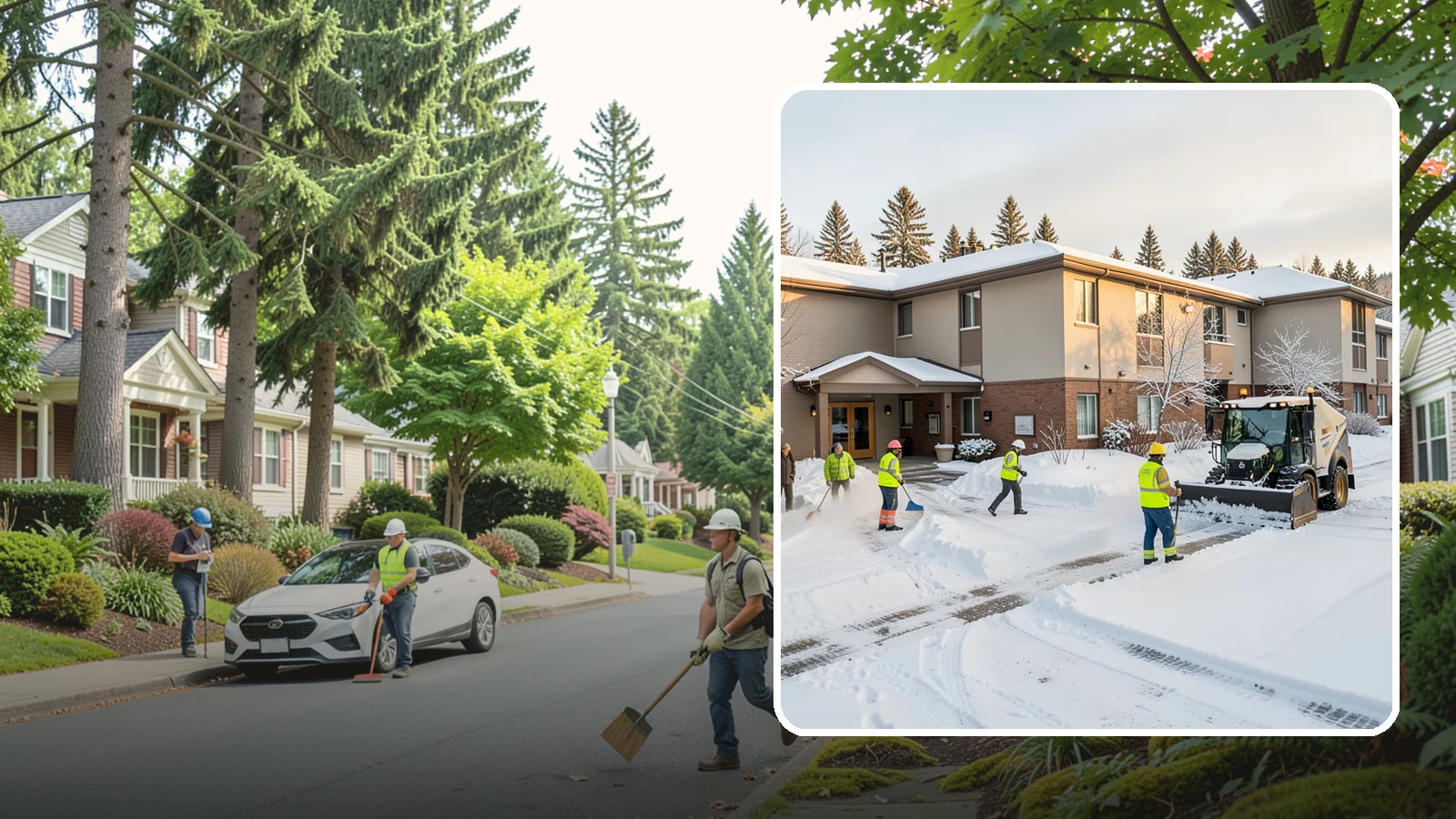 Property Management Snow Removal in Beaux Arts Village, King County, WA - We give Western Washington property managers one reliable snow partner for every building in their portfolio, with consistent...