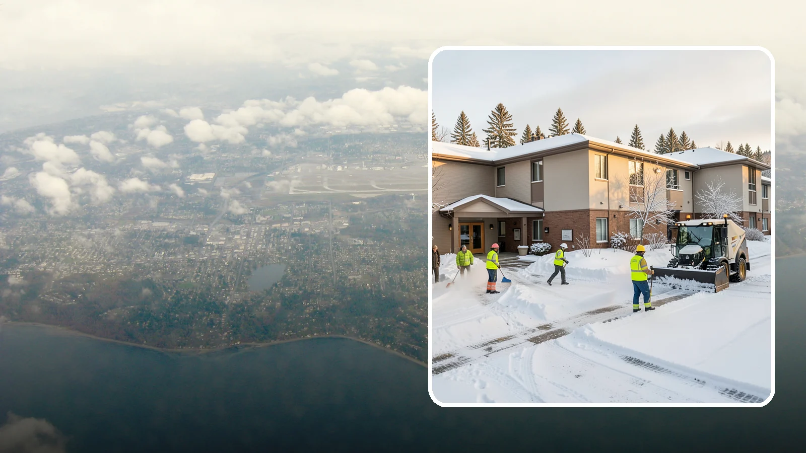 Property Management Snow Removal in Burien, King County, WA - We give Western Washington property managers one reliable snow partner for every building in their portfolio, with consistent...