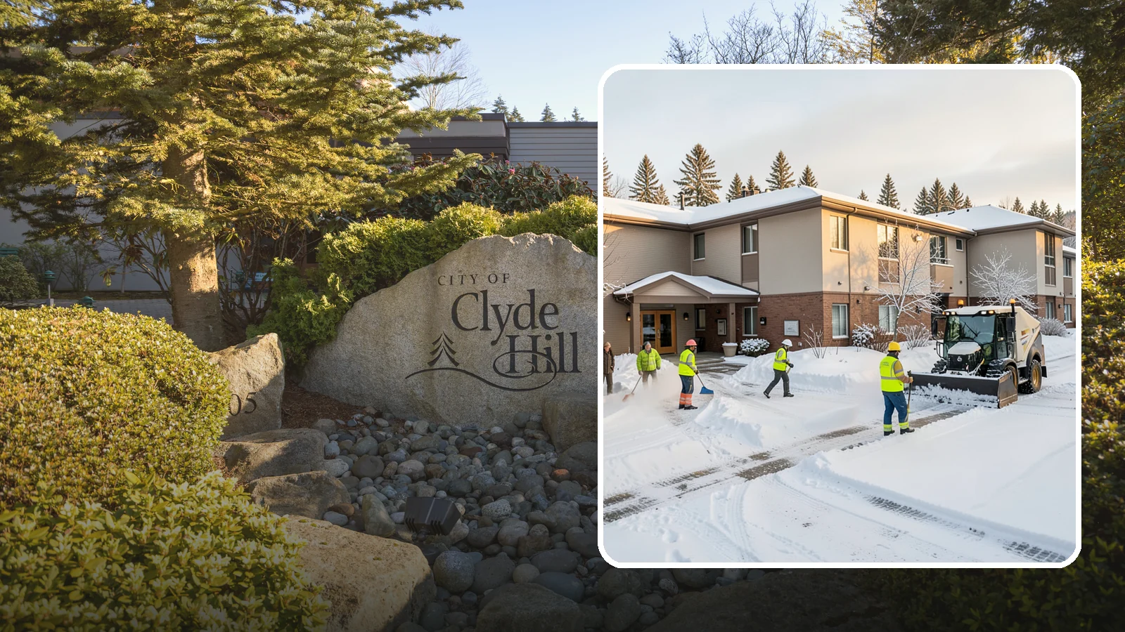 Property Management Snow Removal in Clyde Hill, King County, WA - We give Western Washington property managers one reliable snow partner for every building in their portfolio, with consistent...