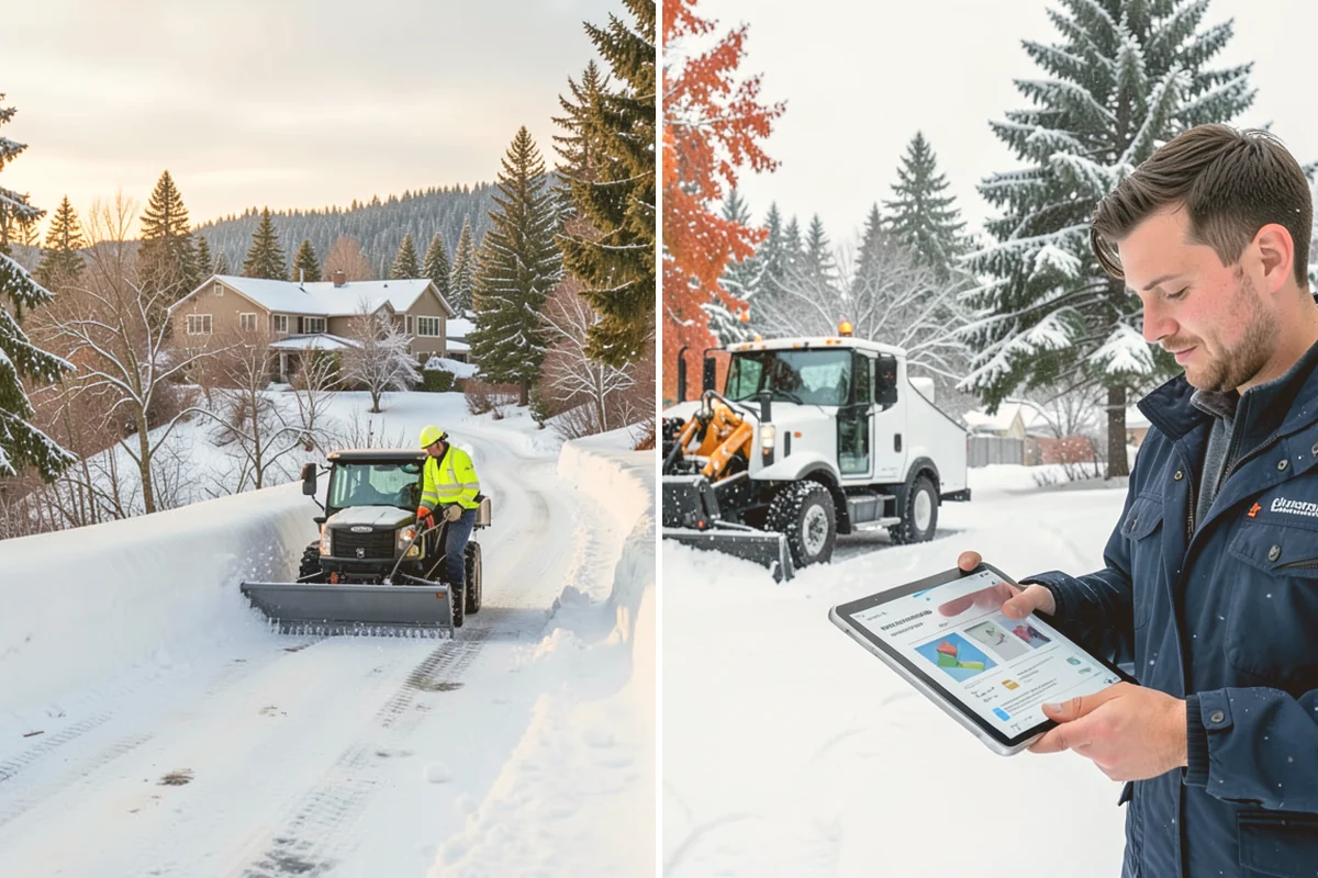 Property Management Snow Removal in Eatonville, Pierce County, WA - Inventory all managed properties and set service priorities