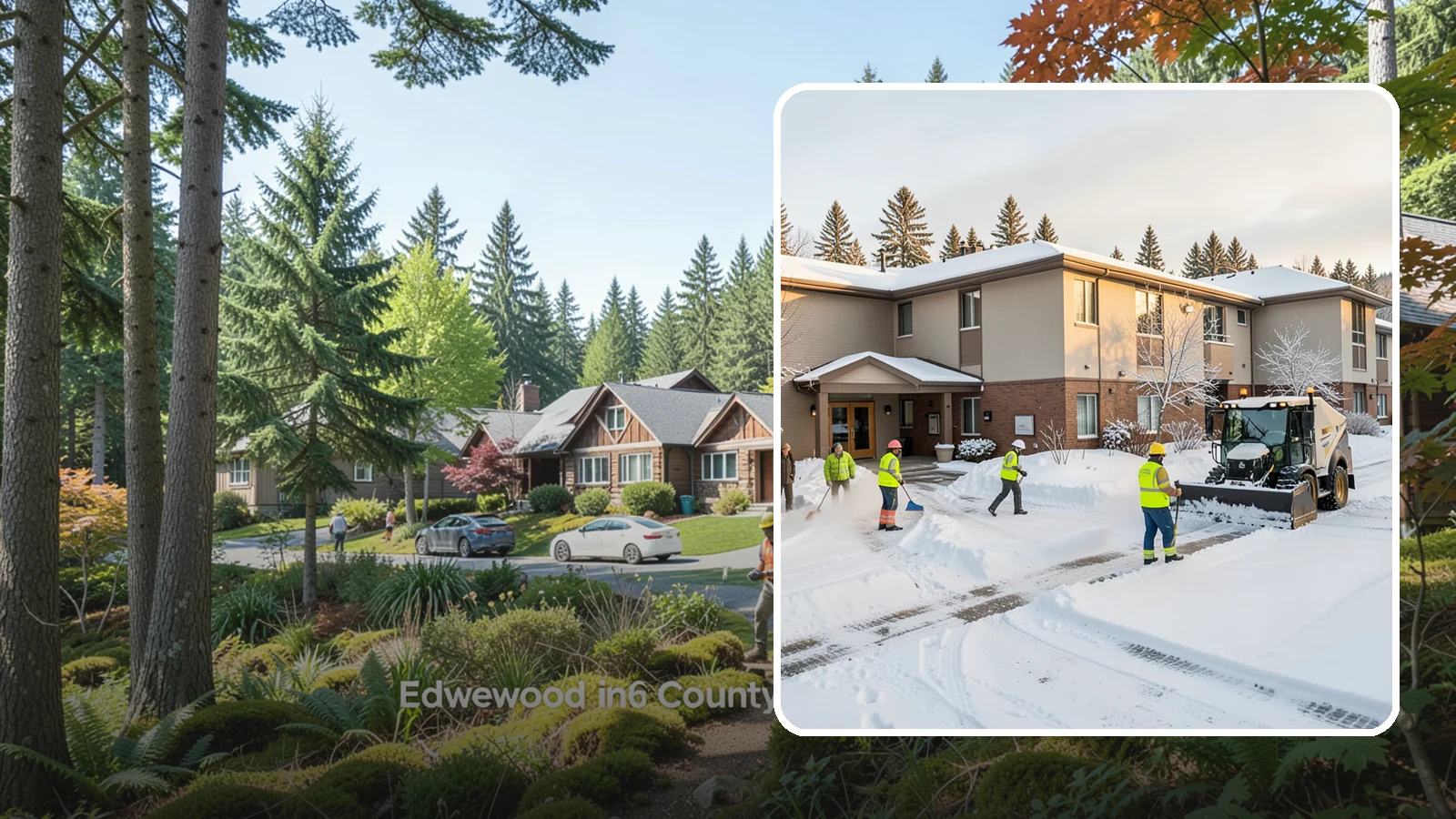 Property Management Snow Removal in Edgewood, Pierce County, WA - We give Western Washington property managers one reliable snow partner for every building in their portfolio, with consistent...