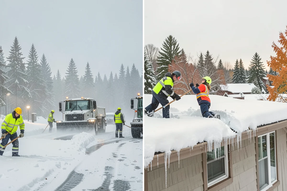 Property Management Snow Removal in Edmonds, Snohomish County, WA - Inventory all managed properties and set service priorities
