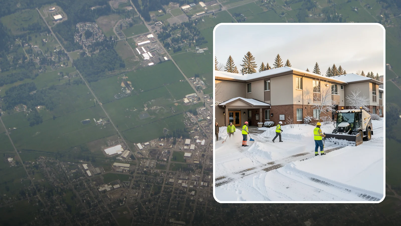 Property Management Snow Removal in Enumclaw, King County, WA - We give Western Washington property managers one reliable snow partner for every building in their portfolio, with consistent...
