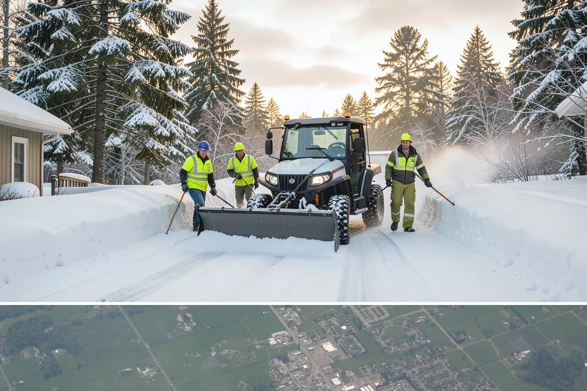 Property Management Snow Removal in Enumclaw, King County, WA - Establish your portfolio contract before winter begins so every managed property is covered under one plan from the first snow...