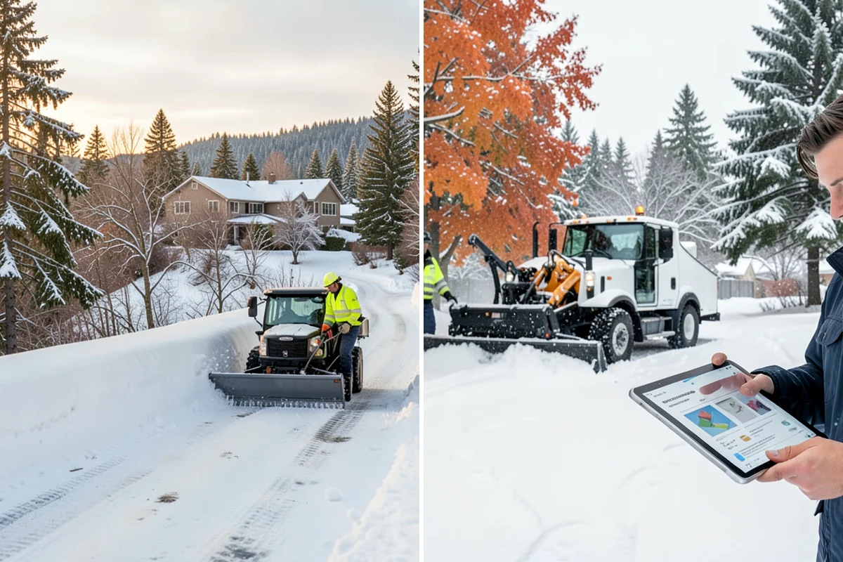 Property Management Snow Removal in Everett, Snohomish County, WA - Inventory all managed properties and set service priorities