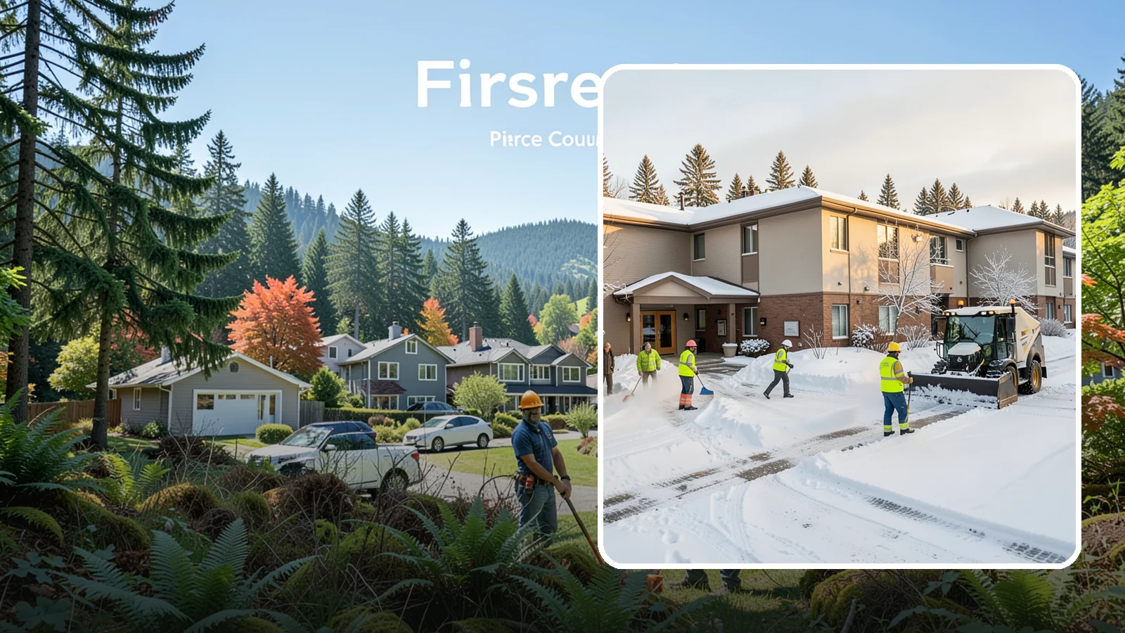 Property Management Snow Removal in Fircrest, Pierce County, WA - We give Western Washington property managers one reliable snow partner for every building in their portfolio, with consistent...