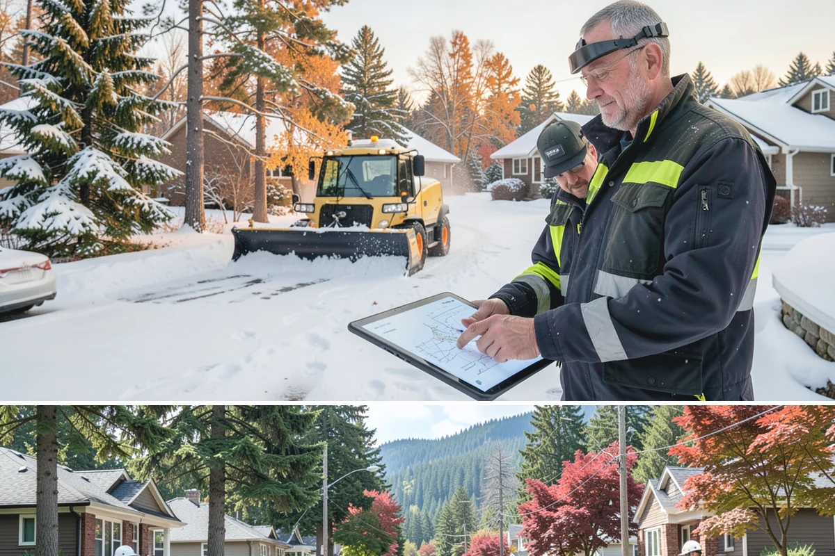 Property Management Snow Removal in Hunts Point, King County, WA - Establish your portfolio contract before winter begins so every managed property is covered under one plan from the first snow...