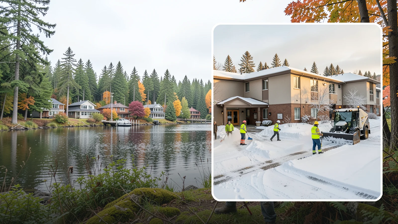 Property Management Snow Removal in La Conner, Skagit County, WA - We give Western Washington property managers one reliable snow partner for every building in their portfolio, with consistent...